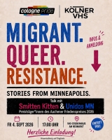 Stories from Minneapolis: Migrant. Queer. Resistance. (Köln)